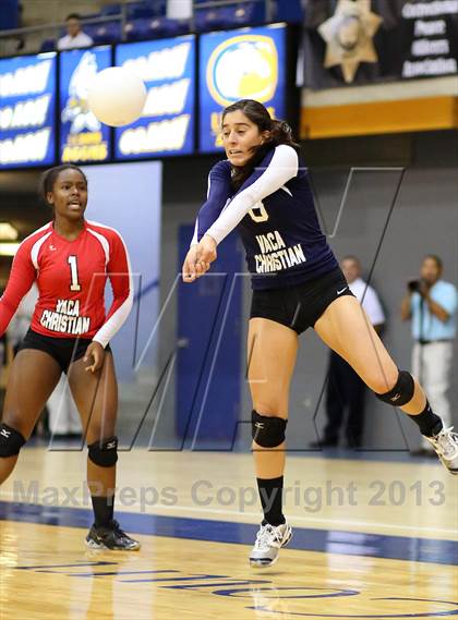 Thumbnail 2 in Vacaville Christian vs Bradshaw Christian (CIF SJS D5 Final) photogallery.