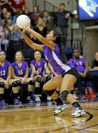 Thumbnail 3 in Vacaville Christian vs Bradshaw Christian (CIF SJS D5 Final) photogallery.