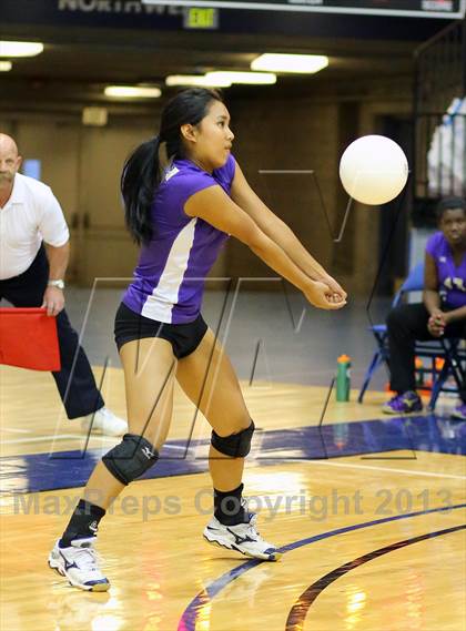 Thumbnail 2 in Vacaville Christian vs Bradshaw Christian (CIF SJS D5 Final) photogallery.