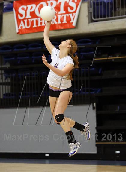Thumbnail 3 in Vacaville Christian vs Bradshaw Christian (CIF SJS D5 Final) photogallery.