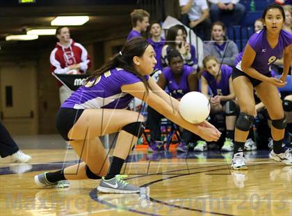 Thumbnail 2 in Vacaville Christian vs Bradshaw Christian (CIF SJS D5 Final) photogallery.
