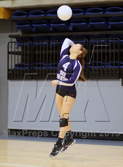 Thumbnail 3 in Vacaville Christian vs Bradshaw Christian (CIF SJS D5 Final) photogallery.