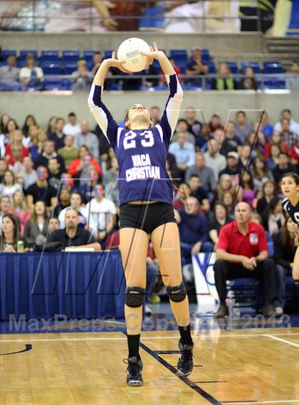Thumbnail 3 in Vacaville Christian vs Bradshaw Christian (CIF SJS D5 Final) photogallery.