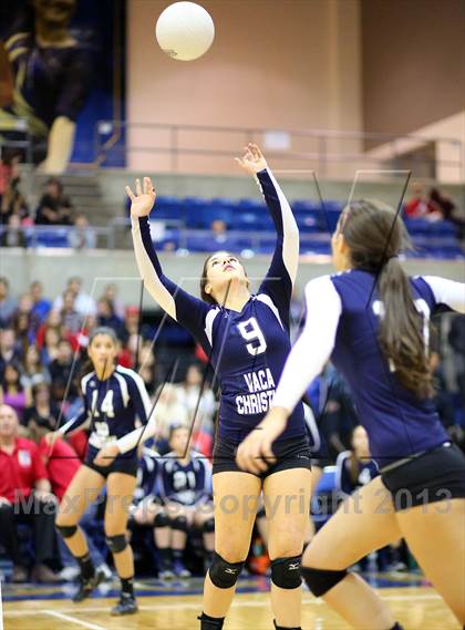Thumbnail 2 in Vacaville Christian vs Bradshaw Christian (CIF SJS D5 Final) photogallery.