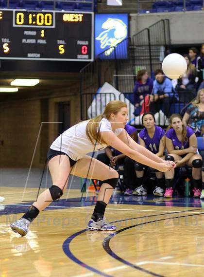 Thumbnail 3 in Vacaville Christian vs Bradshaw Christian (CIF SJS D5 Final) photogallery.