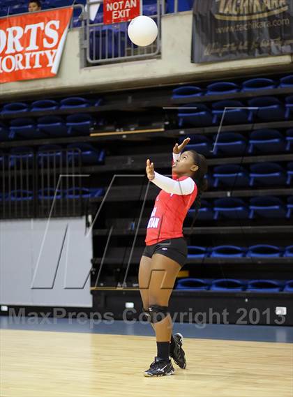 Thumbnail 3 in Vacaville Christian vs Bradshaw Christian (CIF SJS D5 Final) photogallery.