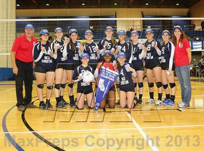 Thumbnail 2 in Vacaville Christian vs Bradshaw Christian (CIF SJS D5 Final) photogallery.