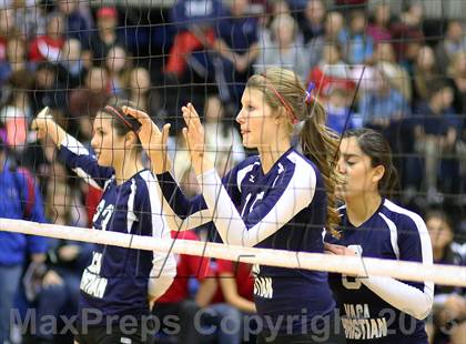Thumbnail 2 in Vacaville Christian vs Bradshaw Christian (CIF SJS D5 Final) photogallery.
