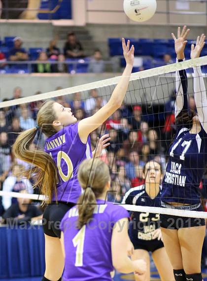 Thumbnail 1 in Vacaville Christian vs Bradshaw Christian (CIF SJS D5 Final) photogallery.