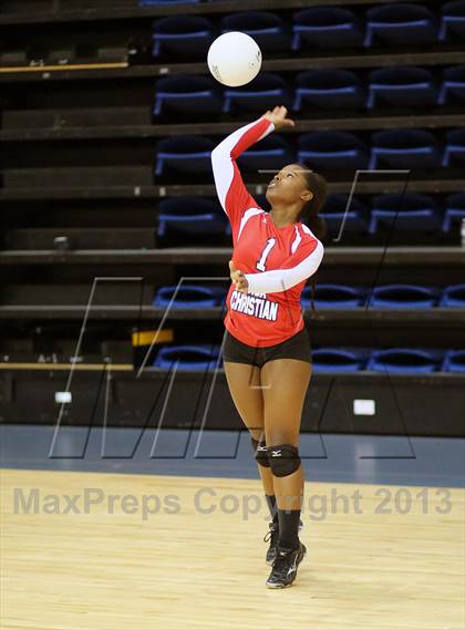 Thumbnail 2 in Vacaville Christian vs Bradshaw Christian (CIF SJS D5 Final) photogallery.
