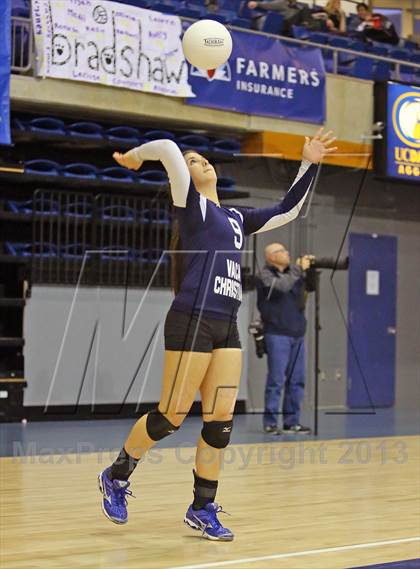 Thumbnail 3 in Vacaville Christian vs Bradshaw Christian (CIF SJS D5 Final) photogallery.
