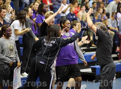 Thumbnail 2 in Vacaville Christian vs Bradshaw Christian (CIF SJS D5 Final) photogallery.