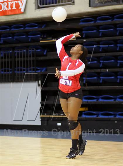 Thumbnail 1 in Vacaville Christian vs Bradshaw Christian (CIF SJS D5 Final) photogallery.