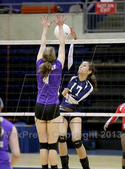 Thumbnail 2 in Vacaville Christian vs Bradshaw Christian (CIF SJS D5 Final) photogallery.