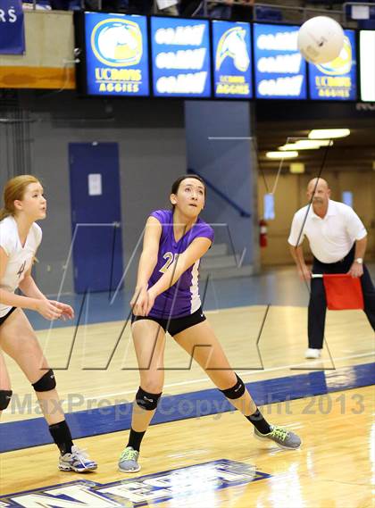 Thumbnail 1 in Vacaville Christian vs Bradshaw Christian (CIF SJS D5 Final) photogallery.