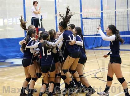 Thumbnail 3 in Vacaville Christian vs Bradshaw Christian (CIF SJS D5 Final) photogallery.