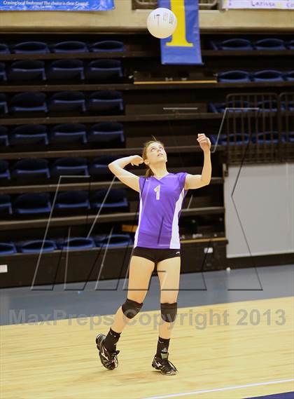 Thumbnail 3 in Vacaville Christian vs Bradshaw Christian (CIF SJS D5 Final) photogallery.