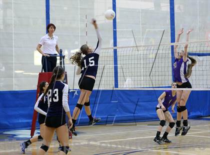 Thumbnail 2 in Vacaville Christian vs Bradshaw Christian (CIF SJS D5 Final) photogallery.