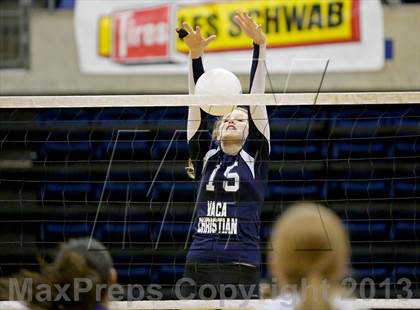 Thumbnail 1 in Vacaville Christian vs Bradshaw Christian (CIF SJS D5 Final) photogallery.