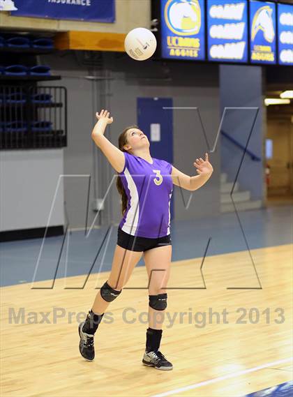 Thumbnail 1 in Vacaville Christian vs Bradshaw Christian (CIF SJS D5 Final) photogallery.