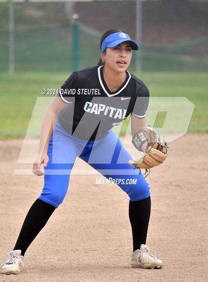 Thumbnail 3 in Capital Christian vs. Granite Bay (Stephanie LeDoux Tournament) photogallery.