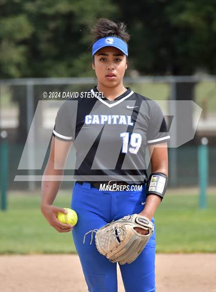Thumbnail 2 in Capital Christian vs. Granite Bay (Stephanie LeDoux Tournament) photogallery.