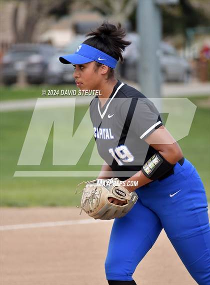 Thumbnail 3 in Capital Christian vs. Granite Bay (Stephanie LeDoux Tournament) photogallery.