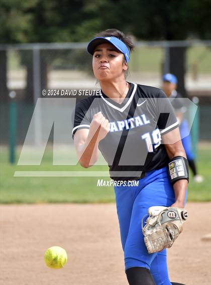 Thumbnail 1 in Capital Christian vs. Granite Bay (Stephanie LeDoux Tournament) photogallery.