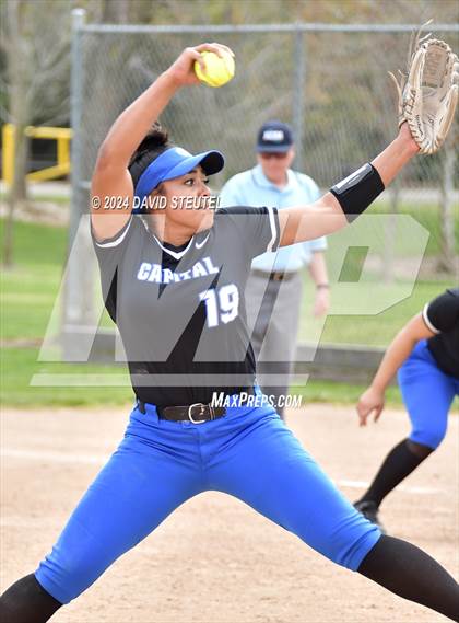 Thumbnail 2 in Capital Christian vs. Granite Bay (Stephanie LeDoux Tournament) photogallery.