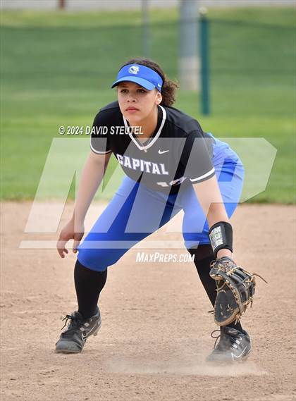 Thumbnail 2 in Capital Christian vs. Granite Bay (Stephanie LeDoux Tournament) photogallery.