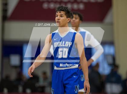 Thumbnail 1 in Notre Dame vs Archbishop Molloy (Spalding Hoophall Classic) photogallery.