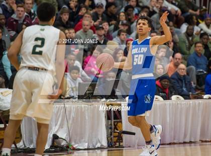 Thumbnail 2 in Notre Dame vs Archbishop Molloy (Spalding Hoophall Classic) photogallery.