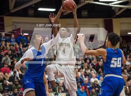 Thumbnail 2 in Notre Dame vs Archbishop Molloy (Spalding Hoophall Classic) photogallery.