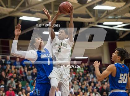 Thumbnail 3 in Notre Dame vs Archbishop Molloy (Spalding Hoophall Classic) photogallery.