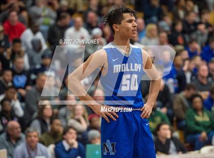 Thumbnail 1 in Notre Dame vs Archbishop Molloy (Spalding Hoophall Classic) photogallery.