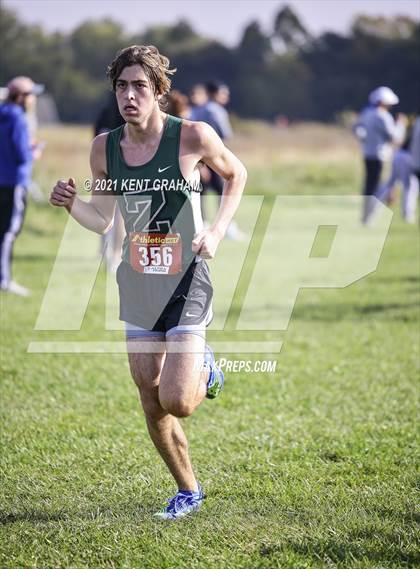 Thumbnail 3 in IHSAA Semi State Cross Country Boys Championships photogallery.