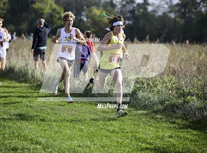 Thumbnail 1 in IHSAA Semi State Cross Country Boys Championships photogallery.