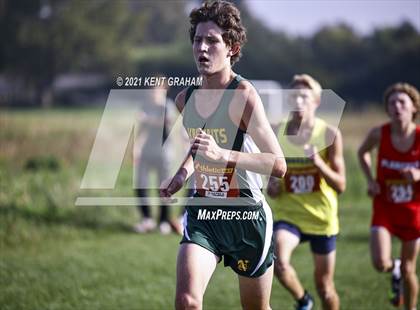 Thumbnail 2 in IHSAA Semi State Cross Country Boys Championships photogallery.