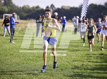 Thumbnail 1 in IHSAA Semi State Cross Country Boys Championships photogallery.