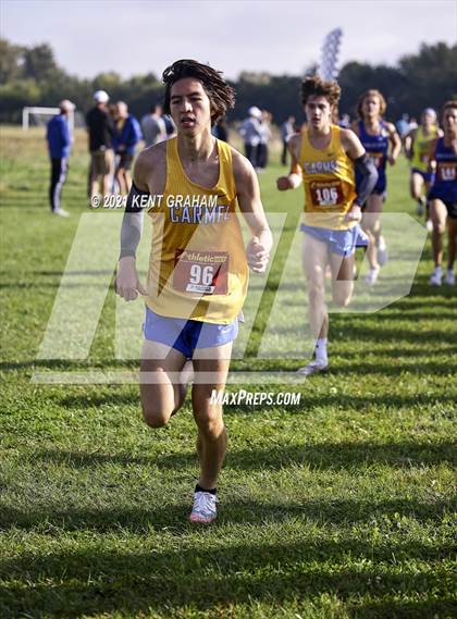 Thumbnail 1 in IHSAA Semi State Cross Country Boys Championships photogallery.