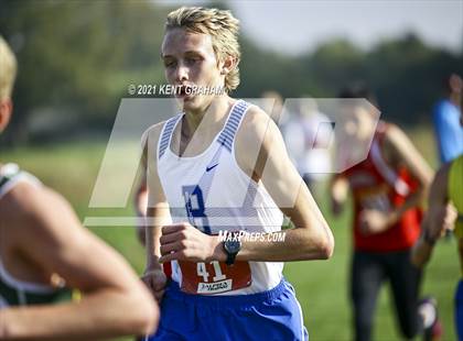 Thumbnail 1 in IHSAA Semi State Cross Country Boys Championships photogallery.