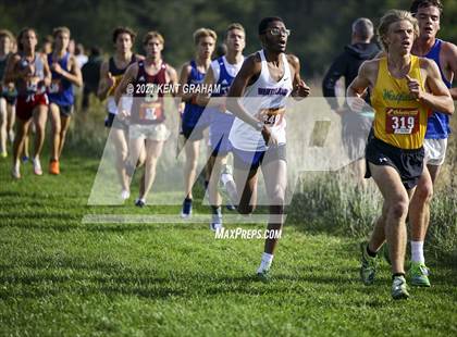 Thumbnail 1 in IHSAA Semi State Cross Country Boys Championships photogallery.
