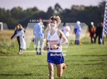 Thumbnail 3 in IHSAA Semi State Cross Country Boys Championships photogallery.