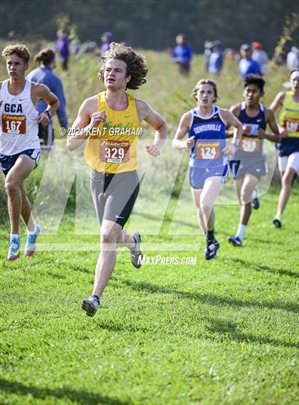 Thumbnail 1 in IHSAA Semi State Cross Country Boys Championships photogallery.