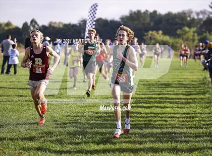 Thumbnail 1 in IHSAA Semi State Cross Country Boys Championships photogallery.