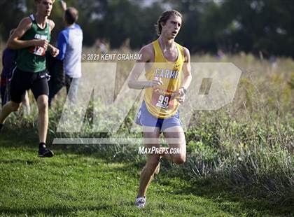 Thumbnail 3 in IHSAA Semi State Cross Country Boys Championships photogallery.