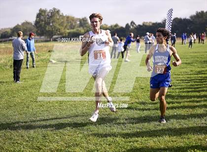 Thumbnail 3 in IHSAA Semi State Cross Country Boys Championships photogallery.