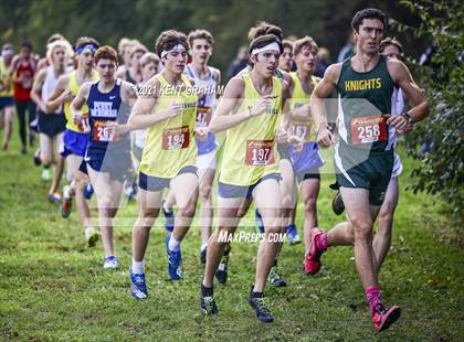 Thumbnail 1 in IHSAA Semi State Cross Country Boys Championships photogallery.