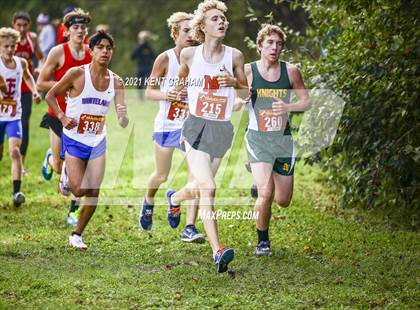 Thumbnail 2 in IHSAA Semi State Cross Country Boys Championships photogallery.