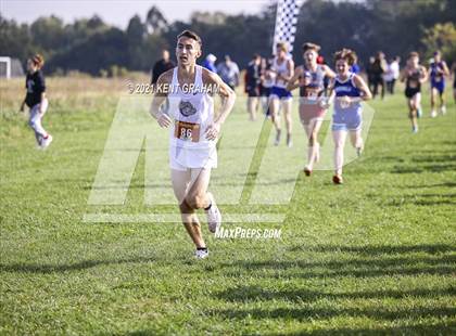 Thumbnail 3 in IHSAA Semi State Cross Country Boys Championships photogallery.